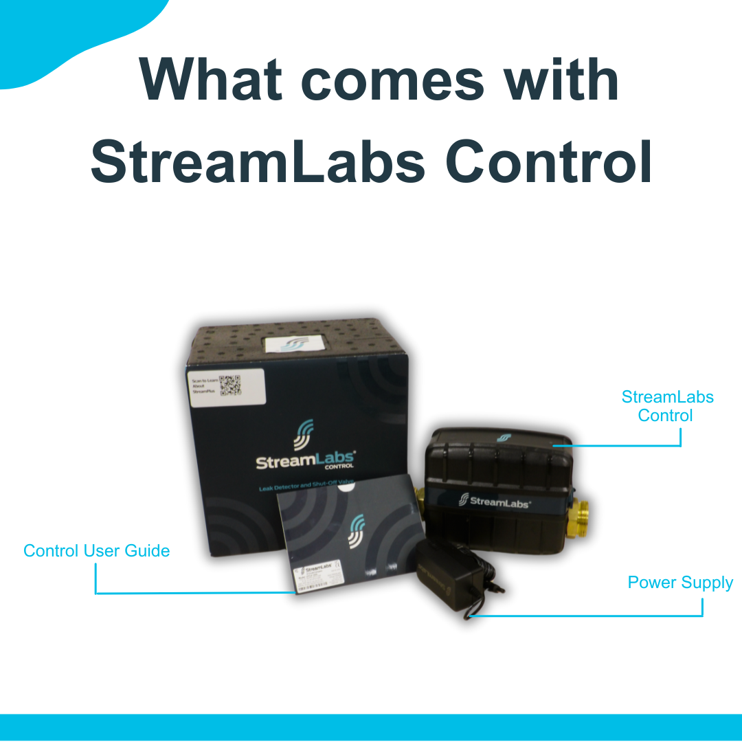 StreamLabs Control complete kit with installation fittings and mounting hardware