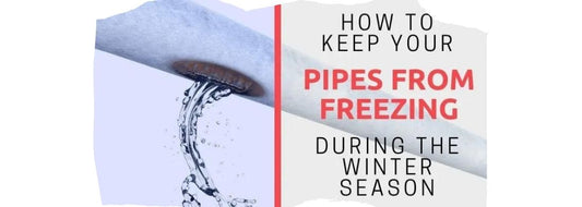 freezing pipes. protect winter pipes 