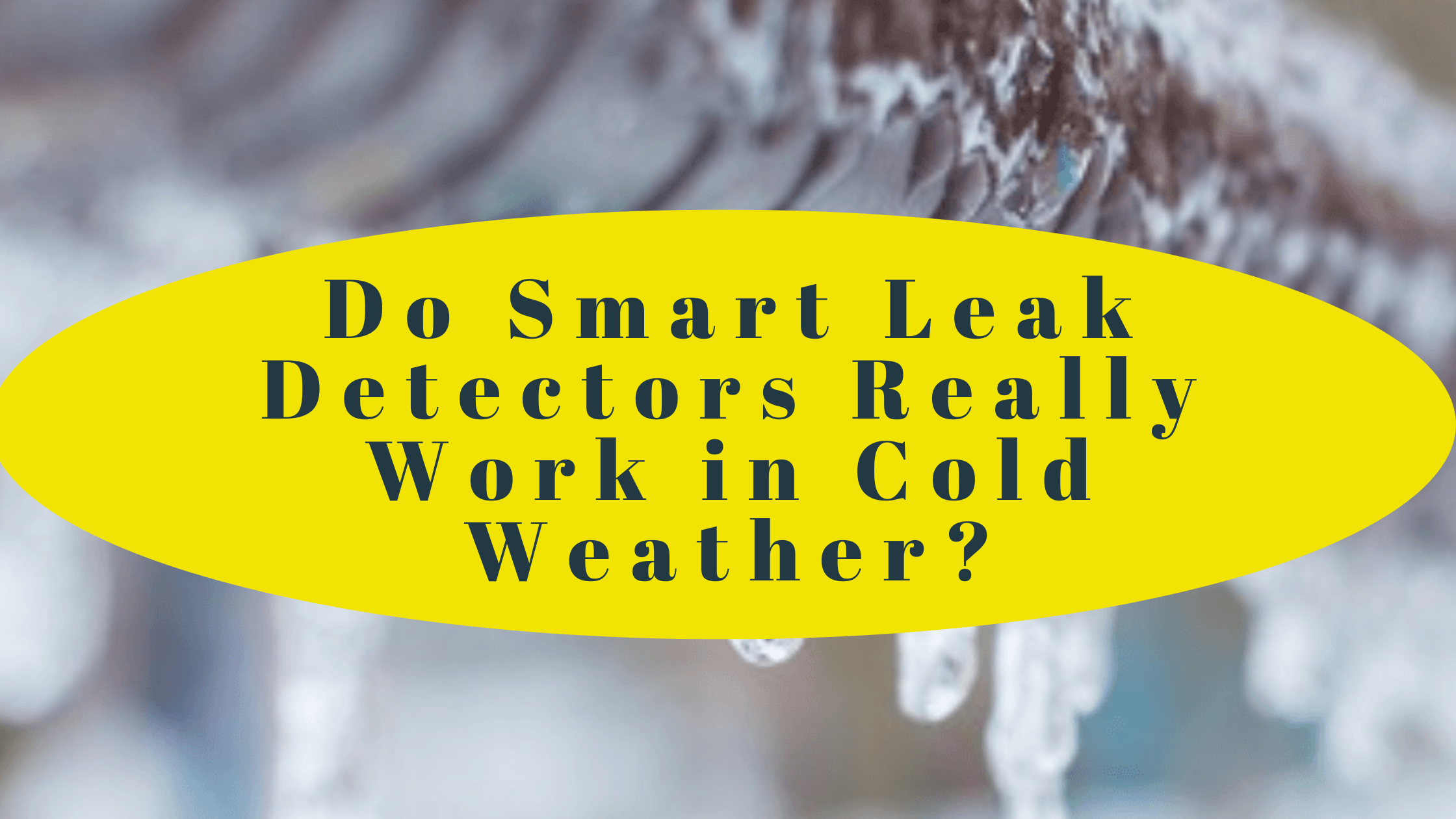 Do Smart Leak Detectors Really Work in Cold Weather?