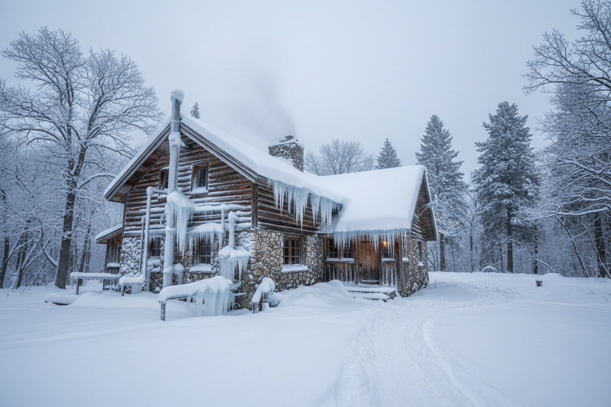 How Do I Protect Vacation Homes from Frozen Pipes with Leak Detection?