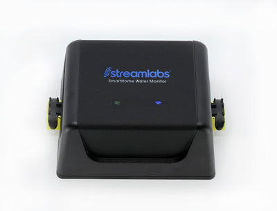 StreamLabs Monitor non-invasive water leak detection sensor for pipes